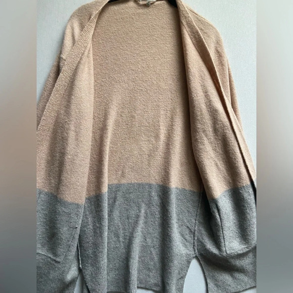 Madewell  Kent Colorblock Cardigan Oversized Sweater In Coziest Yarn Sz XS - Picture 5 of 11